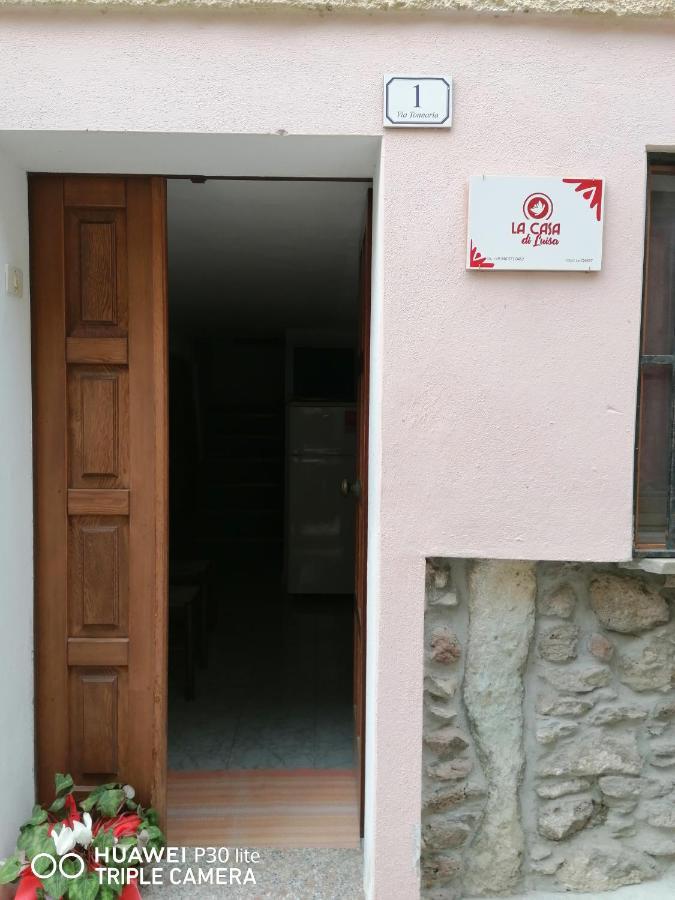 Apartmán La Casa Di Luisa Santu Lussurgiu Exteriér fotografie